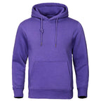Felpa con cappuccio in pile Heren con Capuchon | Warme Trui voor Herfst & Winter | Comodo soggiorno | Abbigliamento casual