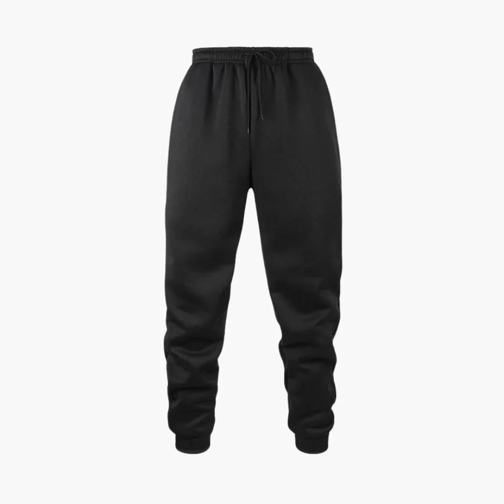 Pantaloni da jogging da uomo con polsini a coste