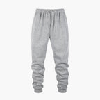 Pantaloni da jogging da uomo con polsini a coste