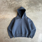 Herren Trainingsanzug Oversize Zweiteiler Felpa con cappuccio Hose Baumwolle