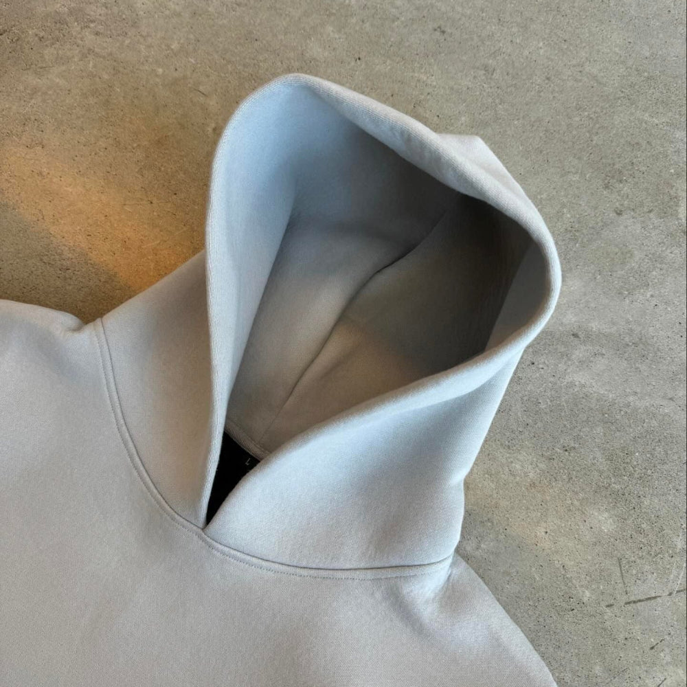 Herren Trainingsanzug Oversize Zweiteiler Felpa con cappuccio Hose Baumwolle