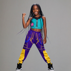 Costume di Halloween da cacciatore Kpop per bambini