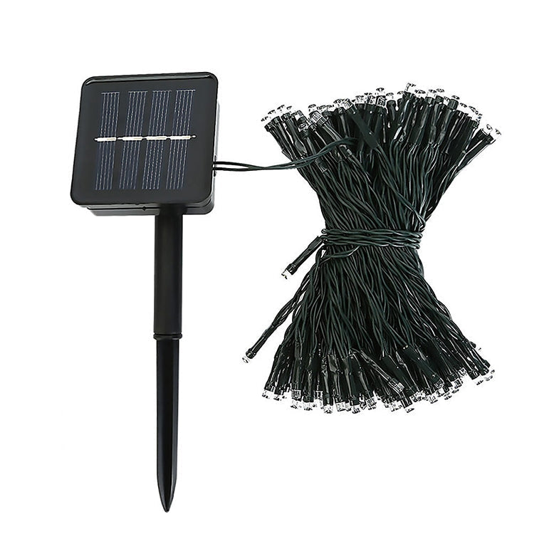 200 LED Luci a stringa per lampade solari per decorazioni natalizie impermeabili all'aperto, Lunghezza: 22 m (Blu)