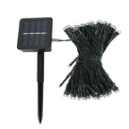 200 LED Luci a stringa per lampade solari per decorazioni natalizie impermeabili all'aperto, Lunghezza: 22 m (Blu)