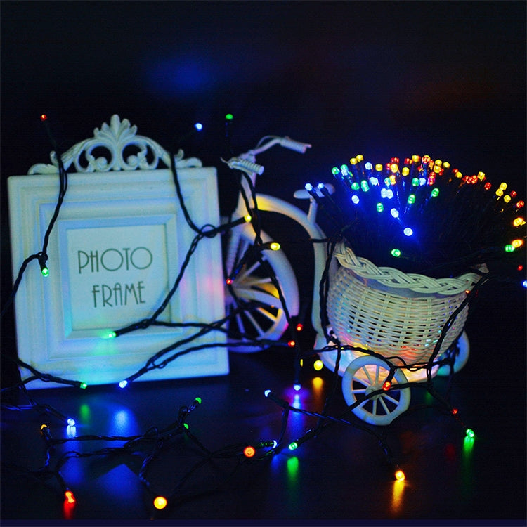 200 LED Luci a stringa per lampade solari per decorazioni natalizie impermeabili all'aperto, Lunghezza: 22 m (Blu)