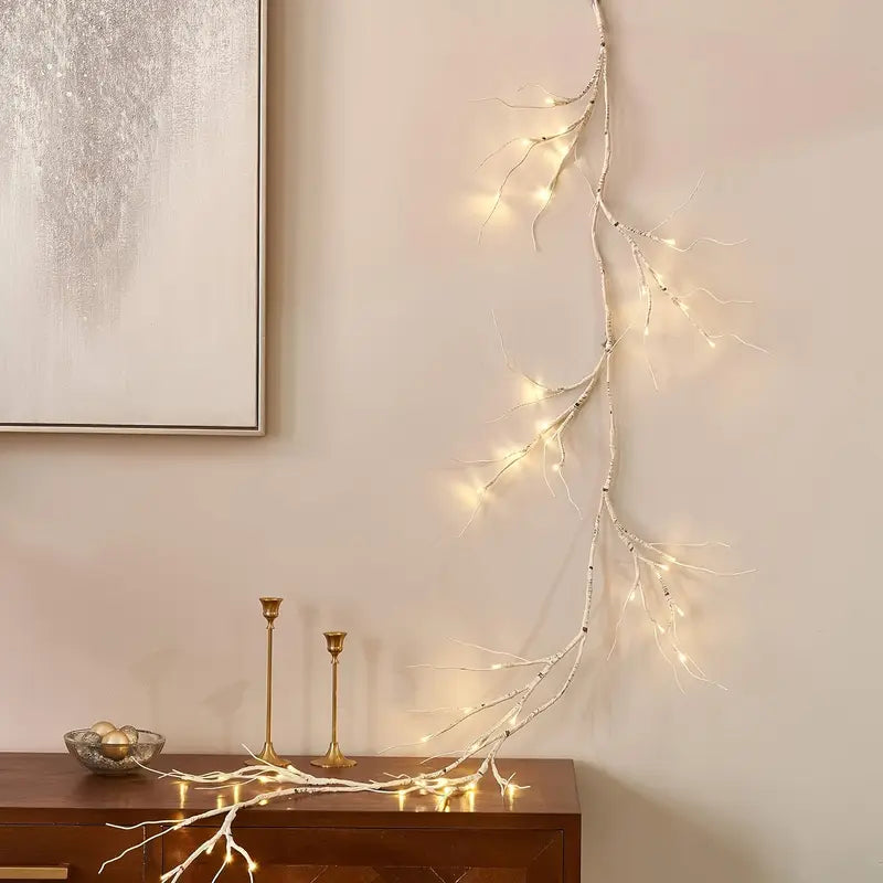 Ghirlanda di rami LED | Decorazione per Halloween e Natale