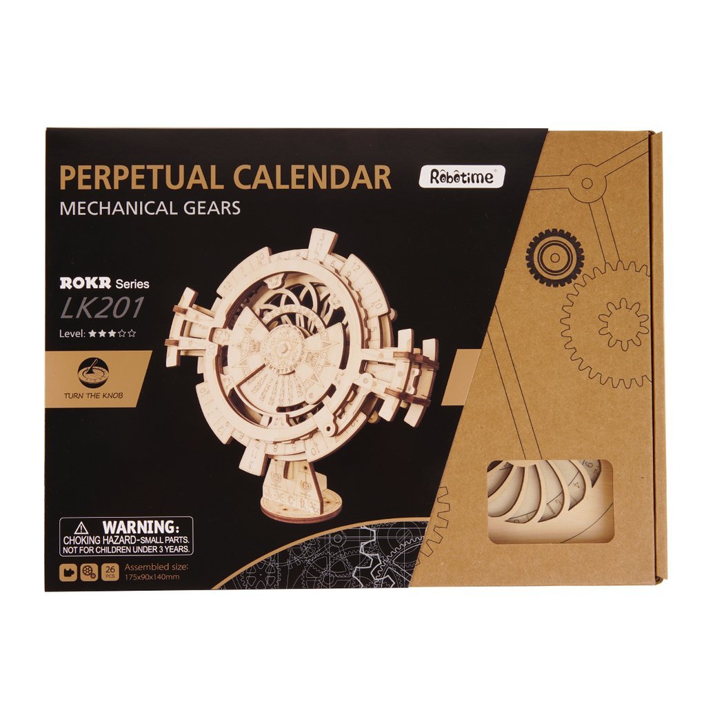 Puzzle in legno con calendario eterno