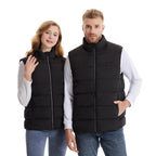Giacca unisex riscaldata con materiale termico e idrorepellente regolabile