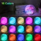 Lampada Moon -16 colori - LED - con funzione touch e telecomando