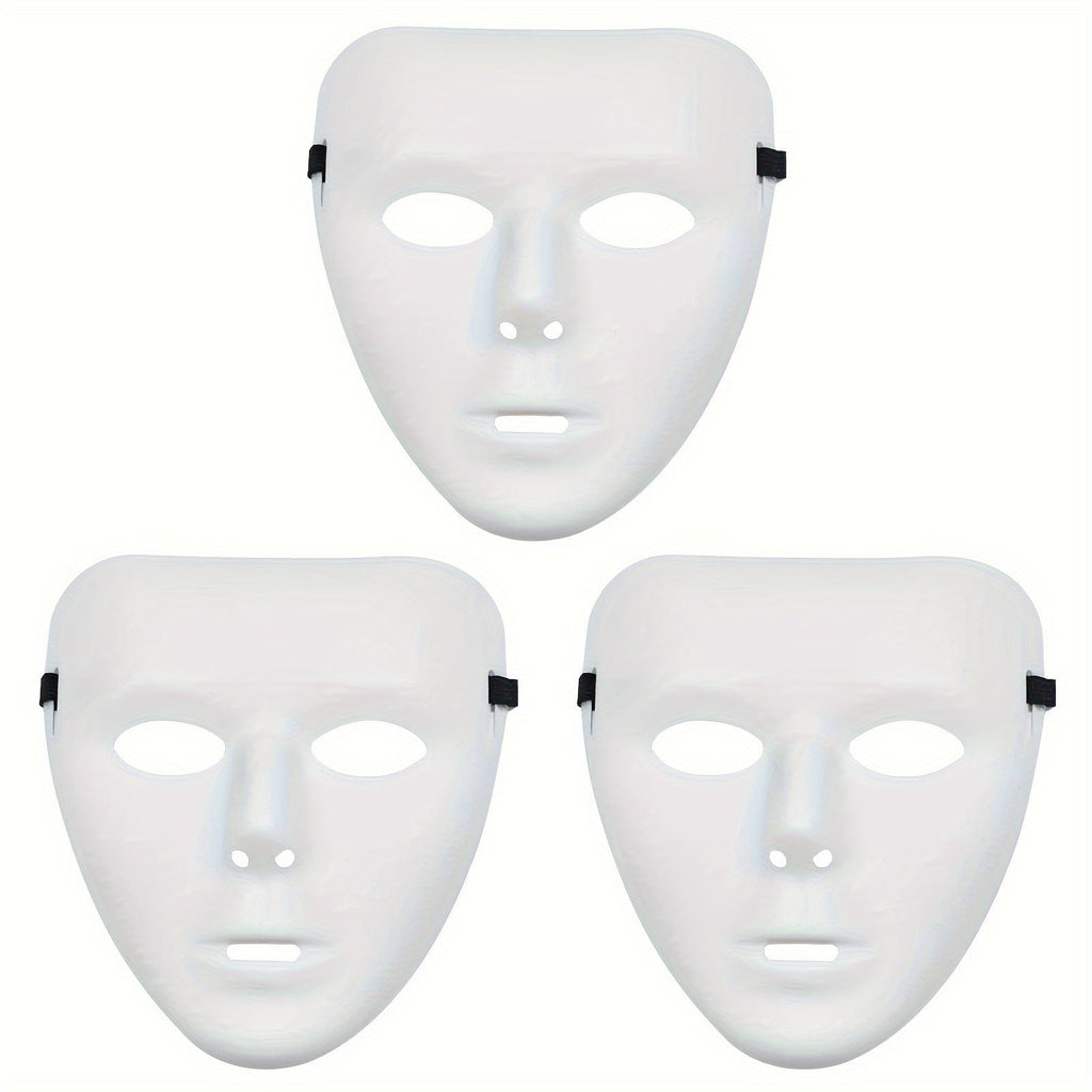 Maschera di Halloween anonima | Collezione con finiture metalliche premium