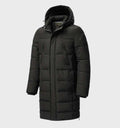 Parka invernale da uomo | Cappotto trapuntato impermeabile con cappuccio