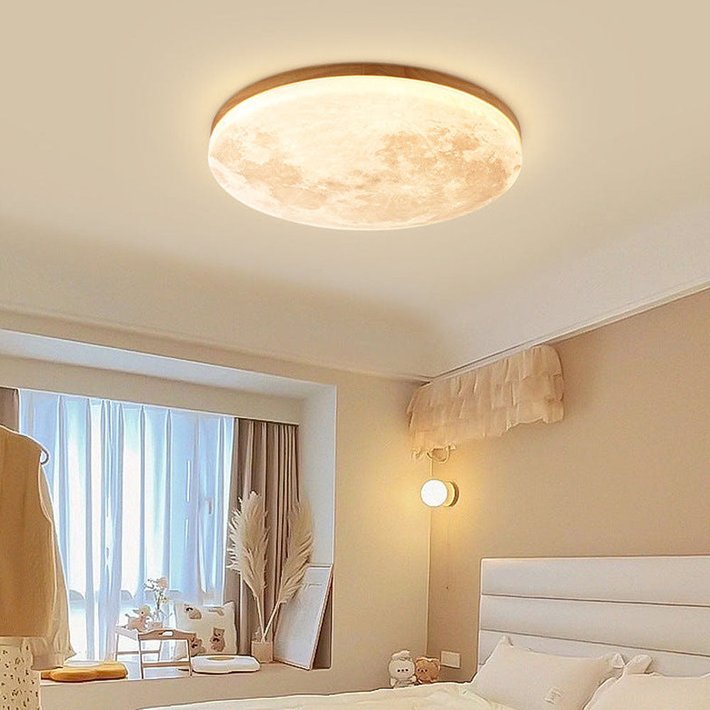 Luna Rotonda | Lampada da soffitto a LED rotonda minimalista
