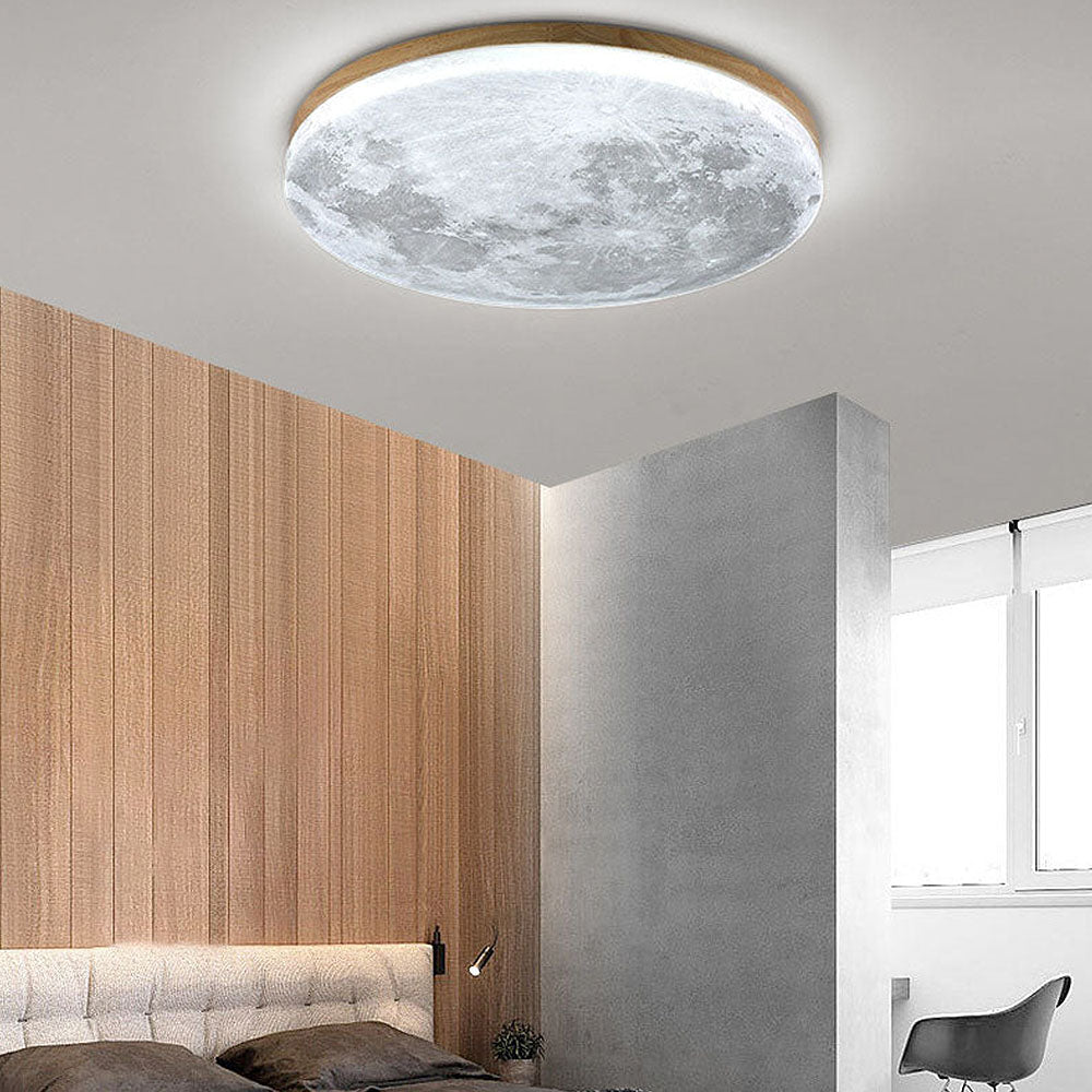 Luna Rotonda | Lampada da soffitto a LED rotonda minimalista