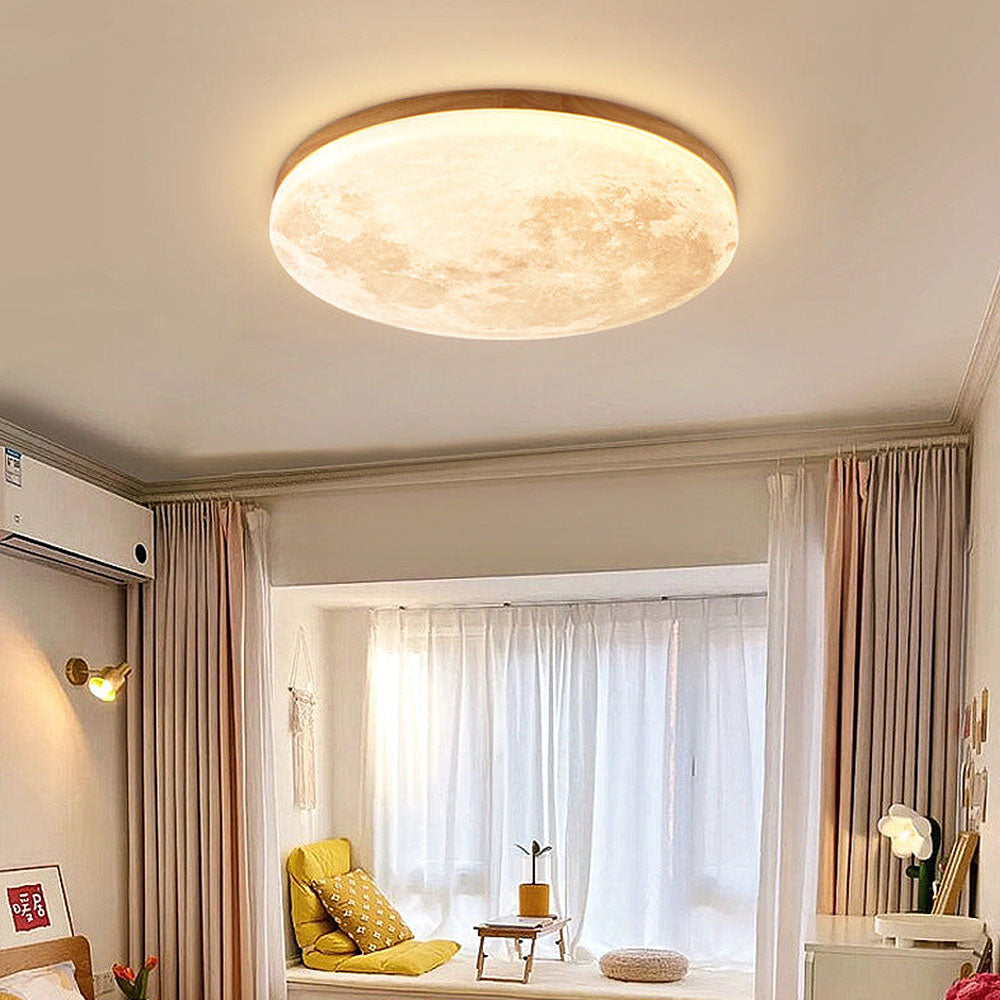 Luna Rotonda | Lampada da soffitto a LED rotonda minimalista