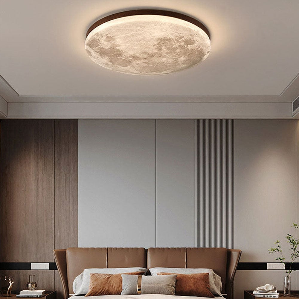 Luna Rotonda | Lampada da soffitto a LED rotonda minimalista
