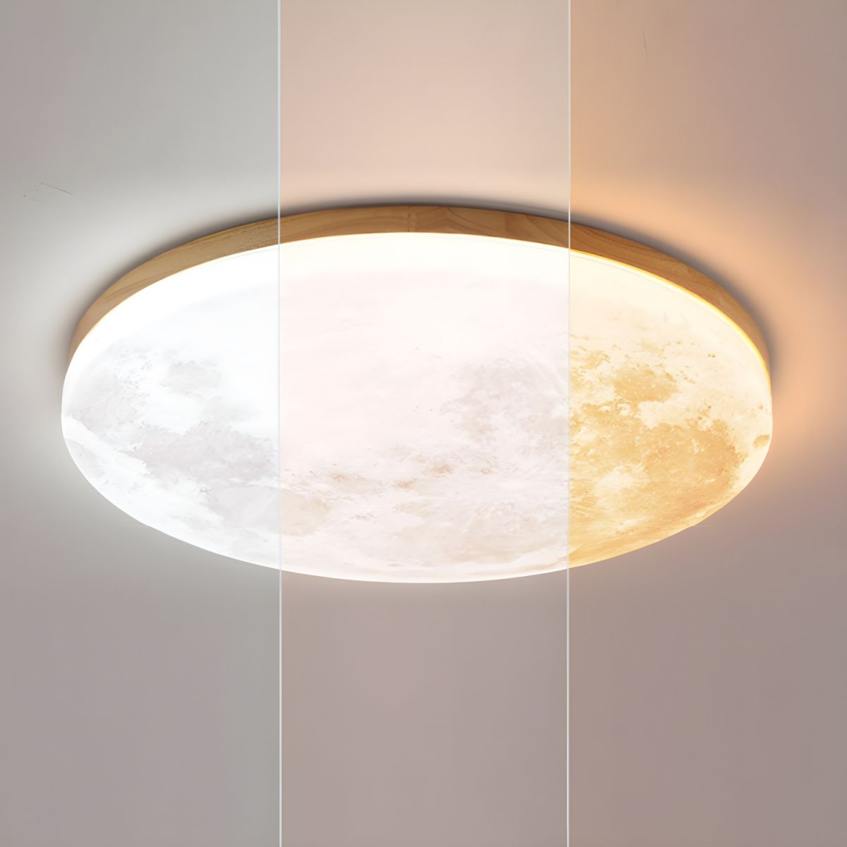 Luna Rotonda | Lampada da soffitto a LED rotonda minimalista