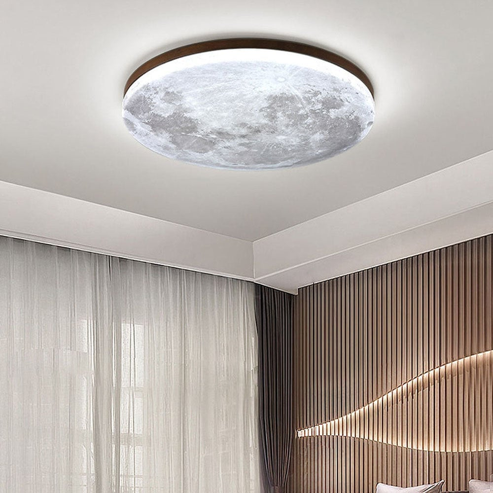 Luna Rotonda | Lampada da soffitto a LED rotonda minimalista