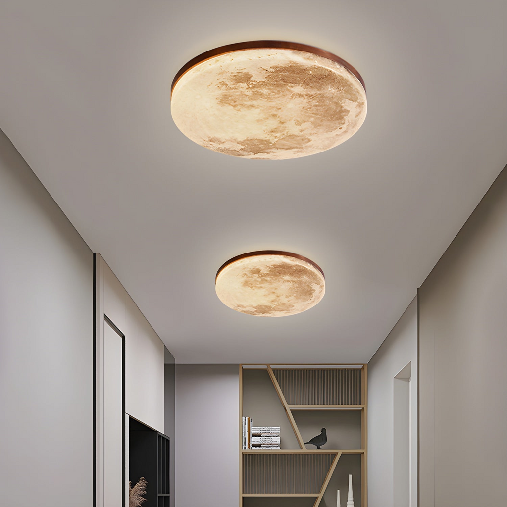 Luna Rotonda | Lampada da soffitto a LED rotonda minimalista