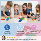 Giocattolo educativo geometrico in legno | Puzzle Tangram per bambini