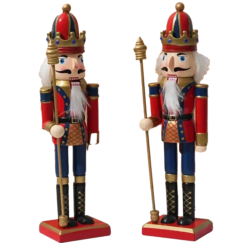 FestiveGuard - Decorazione tradizionale dello schiaccianoci per l'intimità natalizia