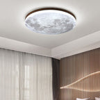 LunaGlow - Lampada da soffitto Moon Lamp con illuminazione LED morbida