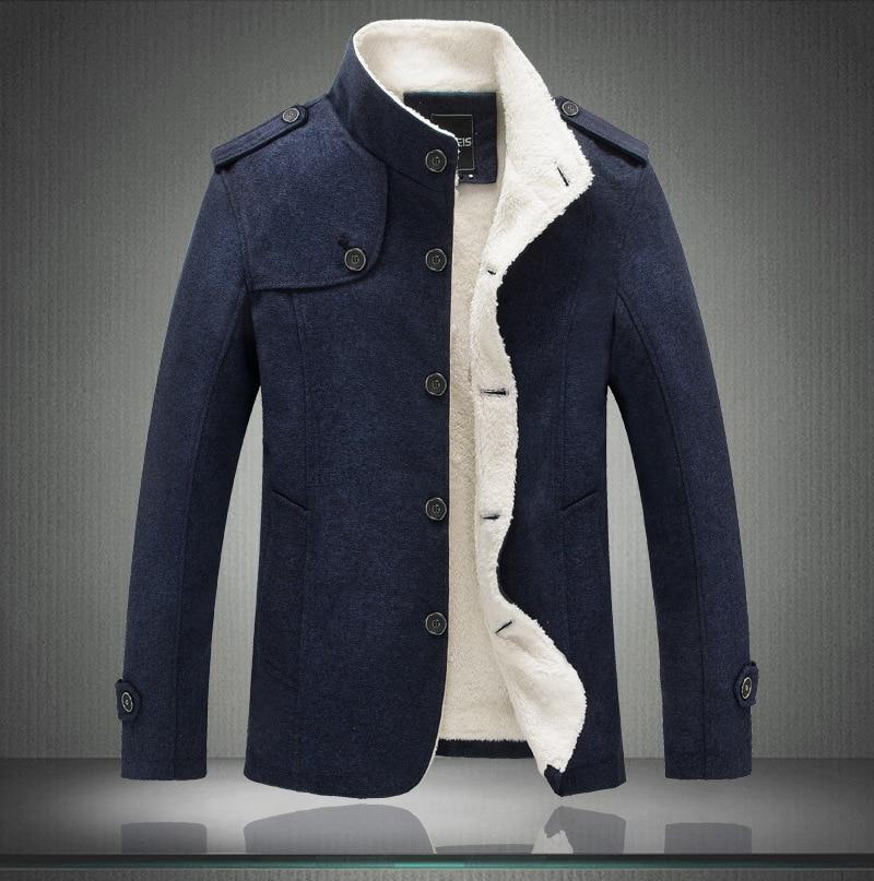 Trench classico in lana