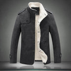 Trench classico in lana