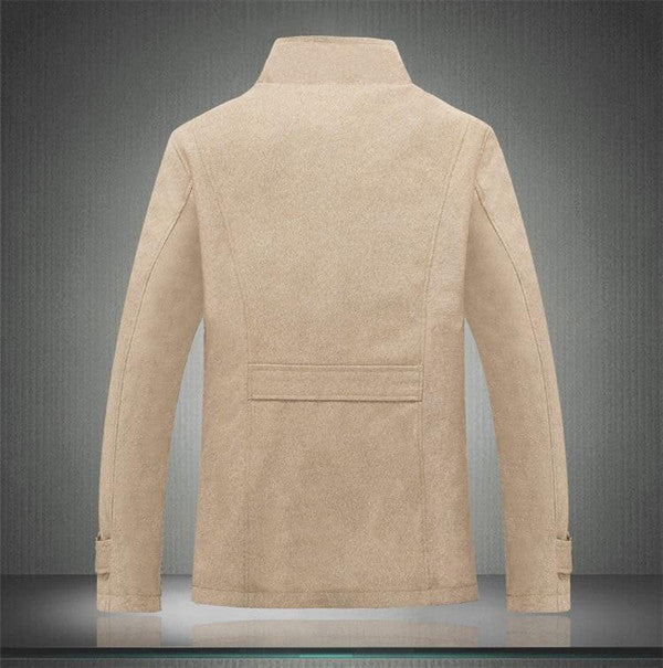 Trench classico in lana