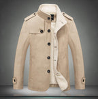 Trench classico in lana