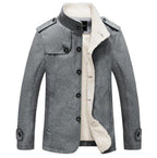 Trench classico in lana