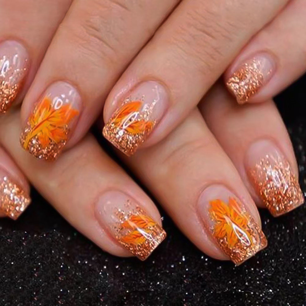 Set per nail art in gel ispirato all'autunno