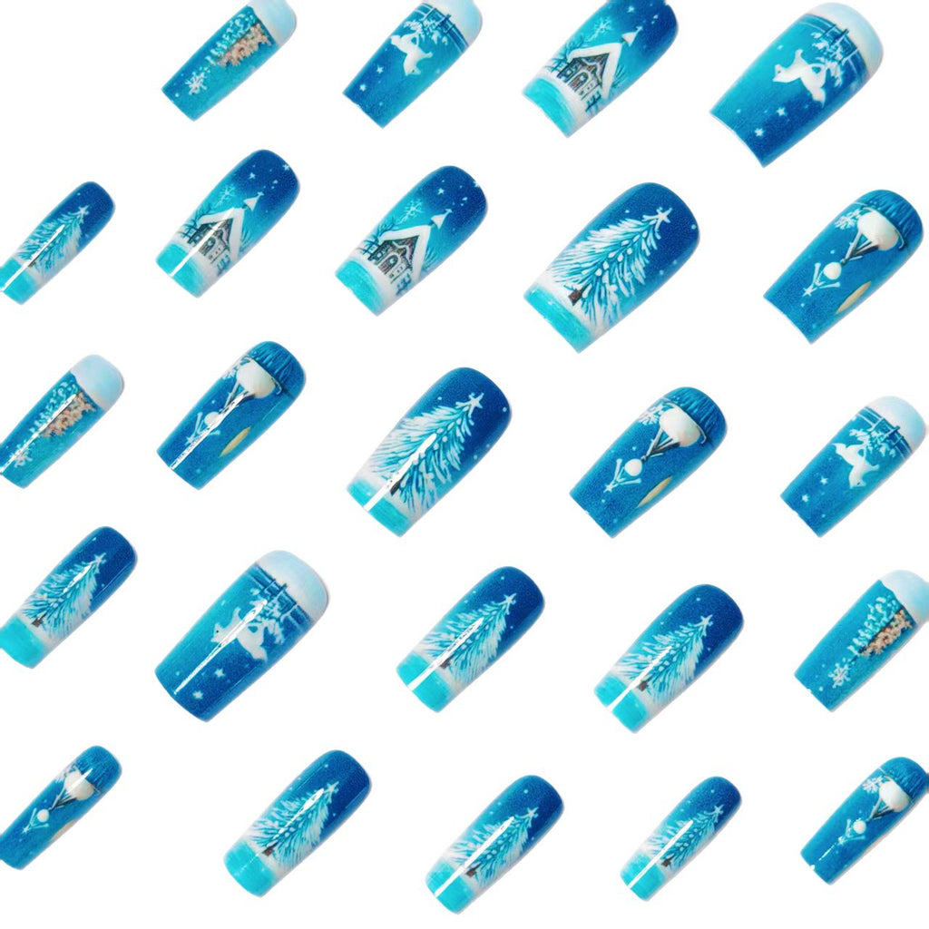 Nail art Winter Wonderland