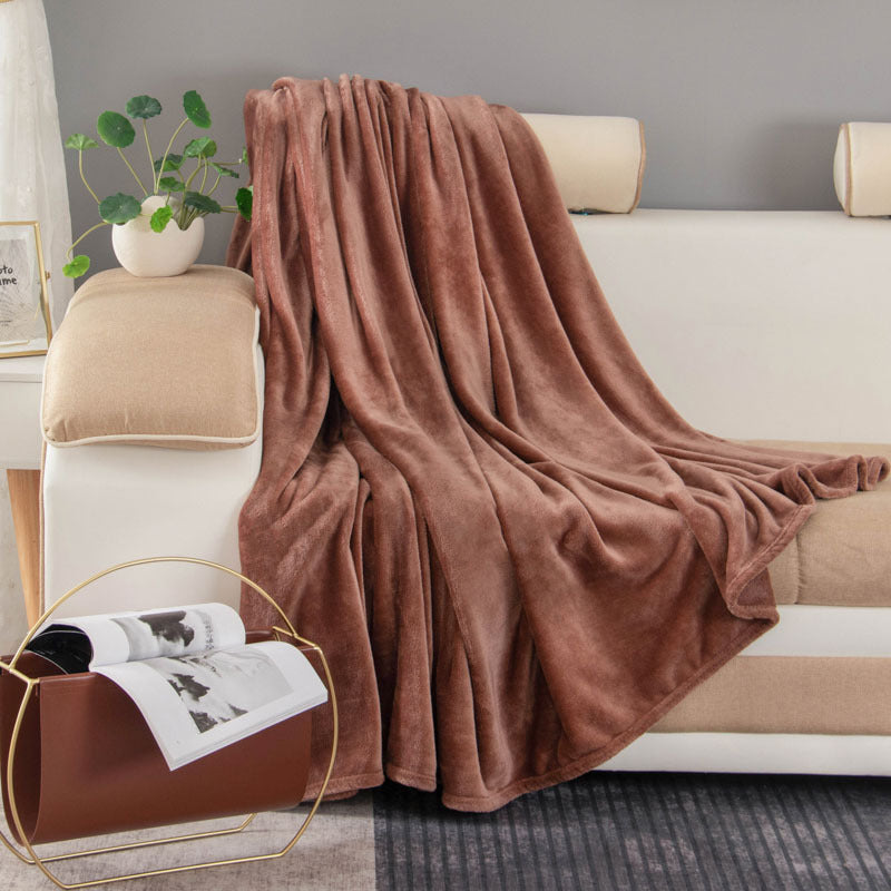 Lussuosa coperta in pile da donna dalla consistenza morbida