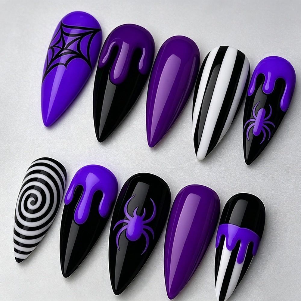 Set creativo per nail art con motivo Halloween