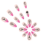 Set artistico per unghie a pressione ispirato ad Halloween