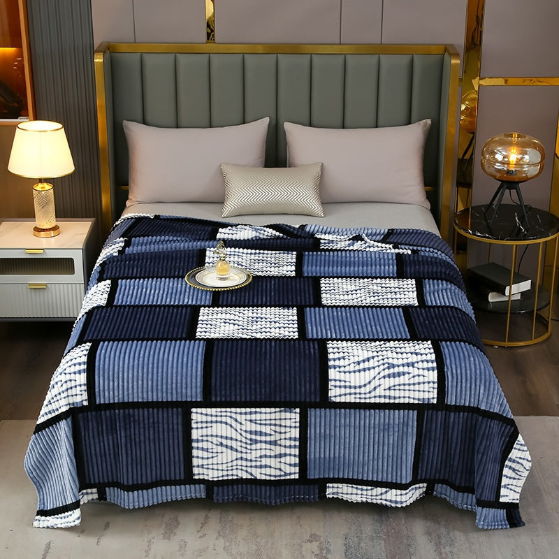 Coperta decorativa in pile