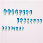Nail art artistica a tema invernale