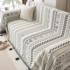 Coperta per divano con motivo geometrico