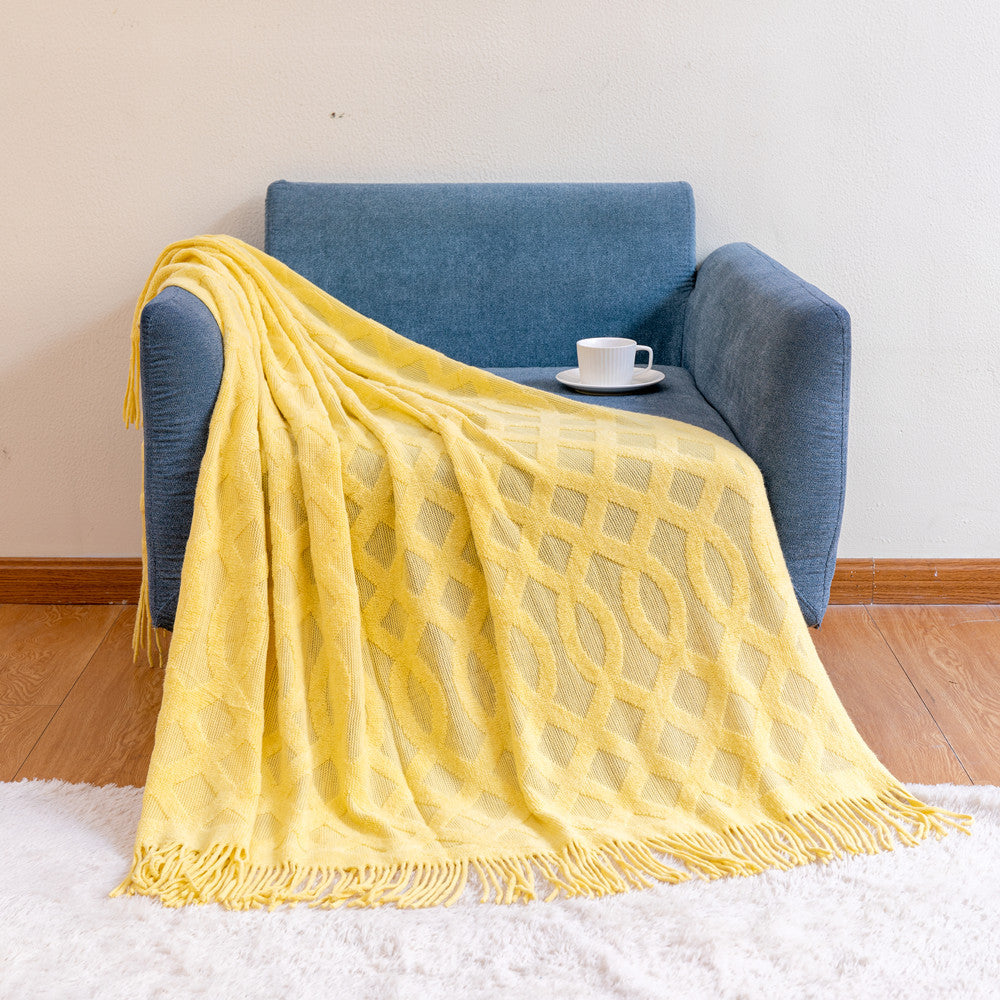 Coperta accogliente per decorazioni per la casa