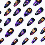 Design artistico per unghie a tema Halloween