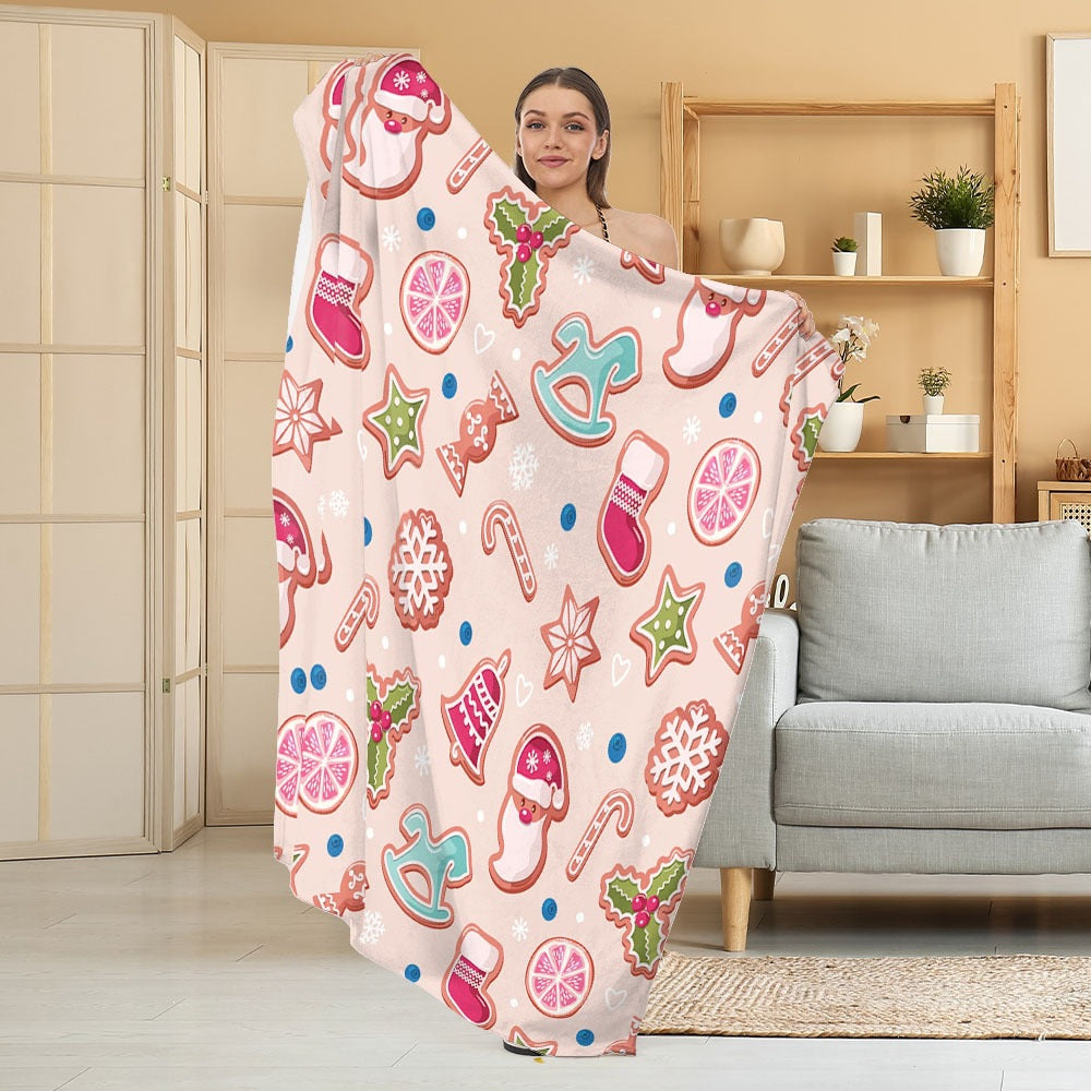 Accogliente coperta in pile a tema Halloween
