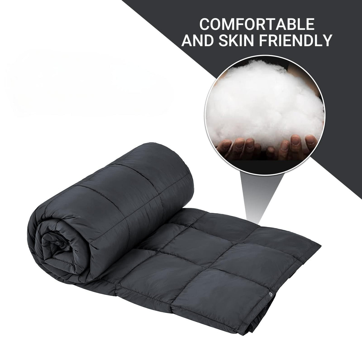 Coperta invernale da donna con imbottitura ecologica