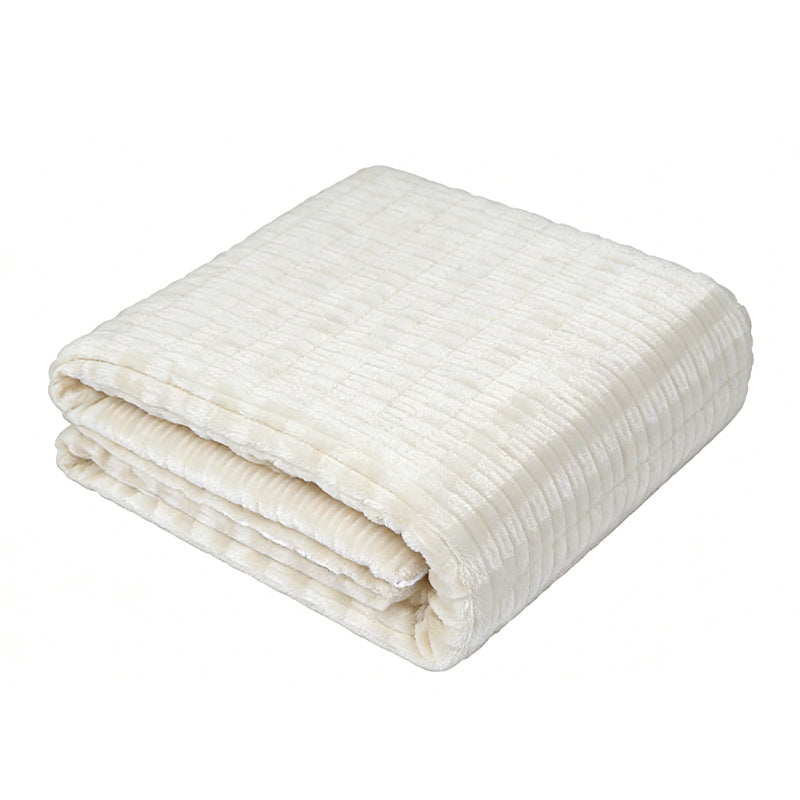 Coperta in pile strutturata accogliente da donna