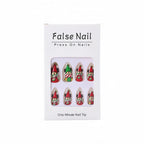 Nail art natalizia creativa