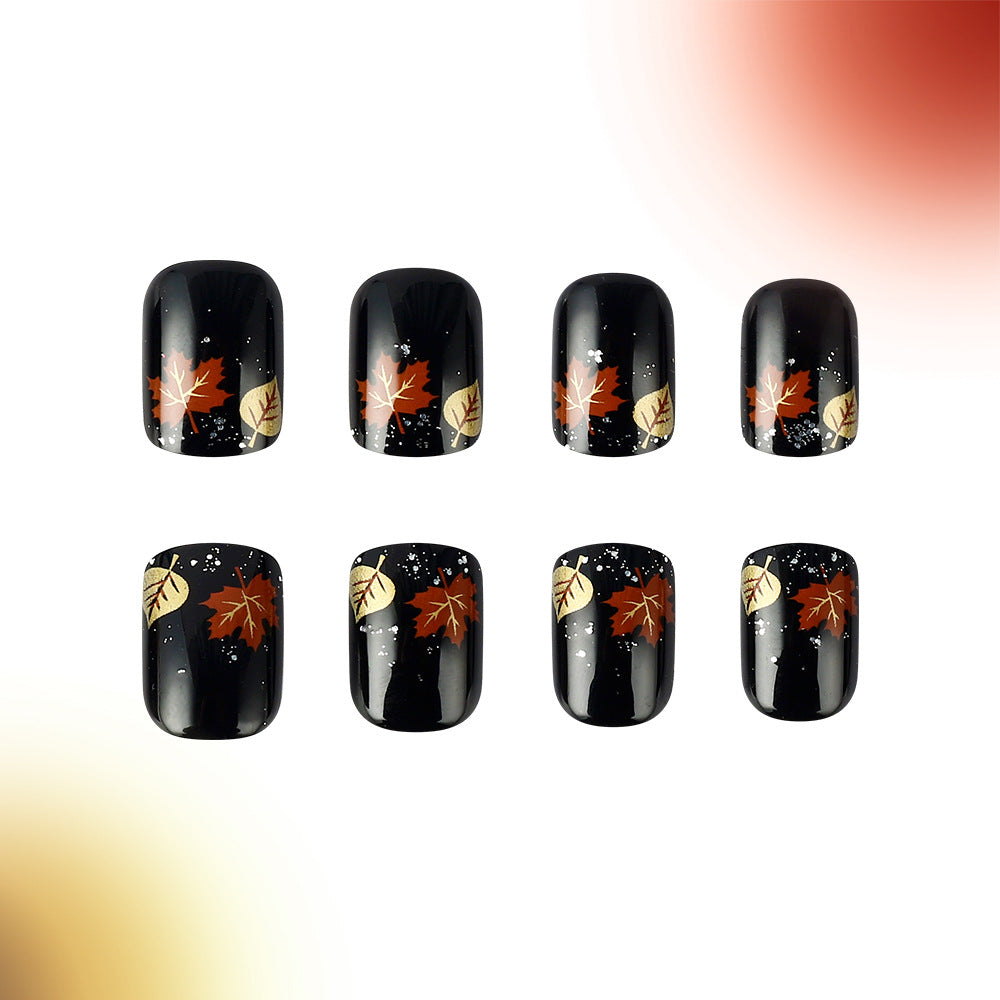 Design festivo per nail art autunnali