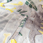 Coperta unisex in pile dinosauro