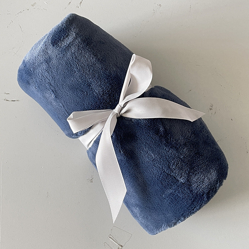 Accogliente coperta in morbido pile