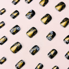 Elegante nail art invernale