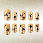 Nail art glitterata a tema Halloween
