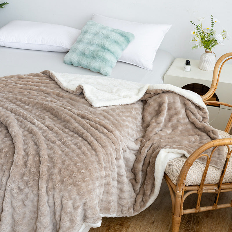 Accogliente coperta in pile